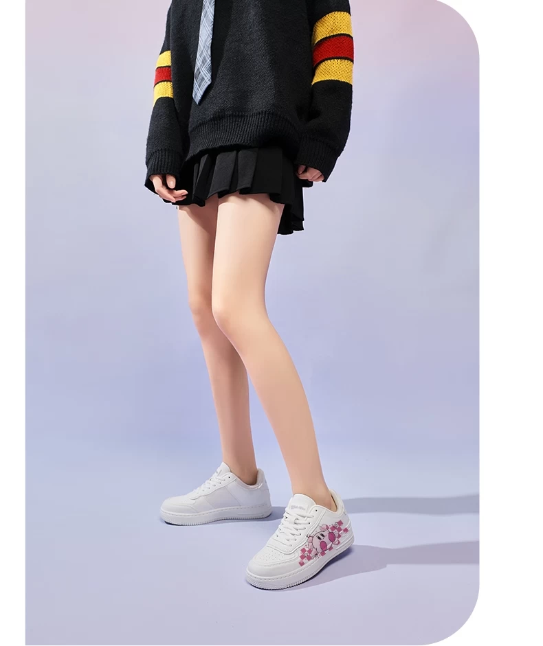 Cute Kirby Girls All-Match Low Top Sneakers 5 Cute Kirby Girls All-Match Low Top Sneakers - Image 3