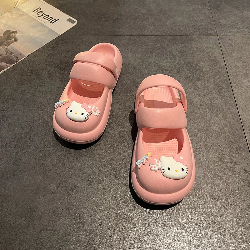 Cute Kitty Cat Platform Slippers 5 Cute Kitty Cat Platform Slippers - Image 3