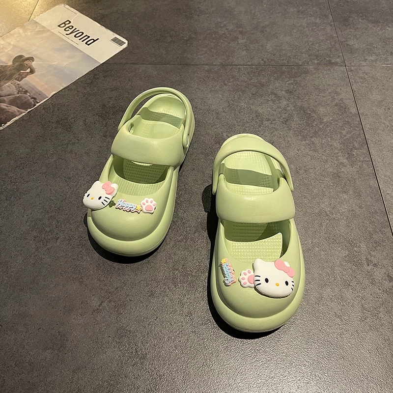 Cute Kitty Cat Platform Slippers 6 Cute Kitty Cat Platform Slippers - Image 4