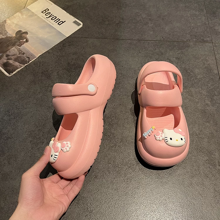 Cute Kitty Cat Platform Slippers 10 Cute Kitty Cat Platform Slippers - Image 8