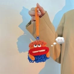 Cute Knitting Monster AirPods Case 11 Cute Knitting Monster AirPods Case -Kawaii Fashion Shop Cute Knitting Monster Earphone Case For Apple AirPods 1 2 3 Pro Charging Box Protection Cover 3