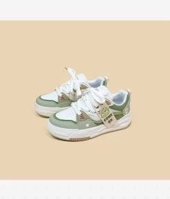 Cute Korean Cartoon Dinosaur Print Sneakers -Kawaii Fashion Shop Cute Korean Cartoon Dinosaur Print Sneakers 7