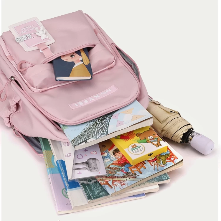 Cute Korean College Style All-match Backpack 11 Cute Korean College Style All-match Backpack - Image 9