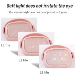 Kawaii Night Light Alarm Clock -Kawaii Fashion Shop Cute Night Light Alarm Clock Timing Countdown Alarm Clock LED Smart Kids Alarm Clock Night Light 3