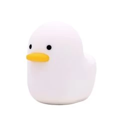 Cute Darling Ducky Night Light -Kawaii Fashion Shop Cute Night Light Silicone Soft Touch Sensor Animal Duck LED Night Lamp For Baby Children Kid 3