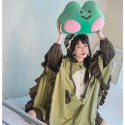 Cute Original Frog Coat 17 Cute Original Frog Coat -Kawaii Fashion Shop Cute Original Frog Coat 7