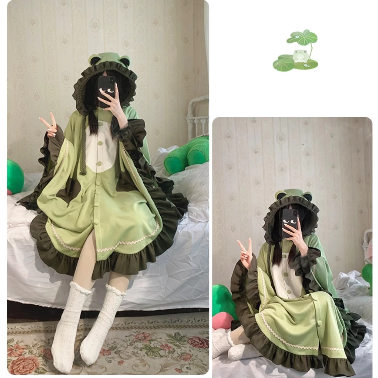 Cute Original Frog Coat 10 Cute Original Frog Coat - Image 8