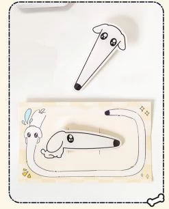 Cute Proboscis Dog Acrylic Hair Clip 16 Cute Proboscis Dog Acrylic Hair Clip -Kawaii Fashion Shop Cute Proboscis Dog Acrylic Hair Clip 4