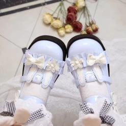 Cute Rabbit Bow Round Toe Lolita Shoes 23 Cute Rabbit Bow Round Toe Lolita Shoes -Kawaii Fashion Shop Cute Rabbit Bow Round Toe Lolita Shoes 16