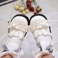 Cute Rabbit Bow Round Toe Lolita Shoes 25 Cute Rabbit Bow Round Toe Lolita Shoes -Kawaii Fashion Shop Cute Rabbit Bow Round Toe Lolita Shoes 18
