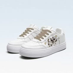 Cute Siamese Cat Print All-match Sneakers -Kawaii Fashion Shop Cute Siamese Cat Print All match Sneakers 1