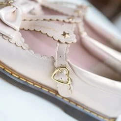 Cute And Sweet Retro Round Toe Lolita Shoes -Kawaii Fashion Shop Cute and Sweet Retro Round Toe Lolita Shoes 2