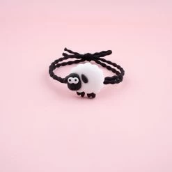 Cute Cartoon Little Sheep Hair Ring -Kawaii Fashion Shop Cute cartoon little sheep hair ring 1