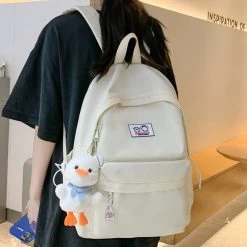 Kawaii Korean Students Nylon Backpack