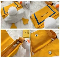 Kawaii Cute Duck Waist Bag -Kawaii Fashion Shop DM 20230926182016 005