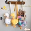 Kawaii Plush Duck Handbags -Kawaii Fashion Shop Duck Design Plush Women s Purses and Handbags Funny Shoulder Bag Designer Small Crossbody Bag Girl