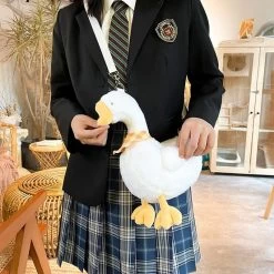 Kawaii Plush Duck Handbags -Kawaii Fashion Shop Duck Design Plush Women s Purses and Handbags Funny Shoulder Bag Designer Small Crossbody Bag Girl 4