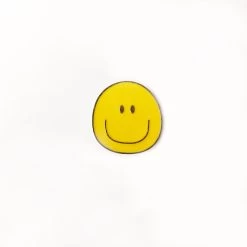 Cartoon Smiling Face Enamel Pins