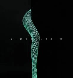 White UV Glowing Aesthetic Fishnet Tights 13 White UV Glowing Aesthetic Fishnet Tights -Kawaii Fashion Shop Fairy Fishing Net Socks Female White Mood Luminous Thin Hollow Out Seductive Sexy Luminous Silk Stockings 5