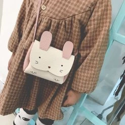 Kawaii Fashion Bunny Girl Shoulder Bag -Kawaii Fashion Shop Fashion Baby Kids Bunny Girl Shoulder Bag Crossbody Messenger Bags Bag Wallet Storage Cute Animal Kids 2