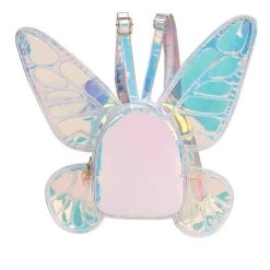 Fairy Kei Butterfly Wings Backpack -Kawaii Fashion Shop Fashion Women s Laser Mini Backpack Butterfly Angel Wings Daypack for Girls Travel Casual Daypack School 2
