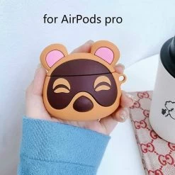 Animal Crossing Airpods & Airpods Pro Cases -Kawaii Fashion Shop For Airpods pro Case Cute Animal Crossing Wireless Bluetooth Earphone Case for AirPods 2 Headphones Case 2