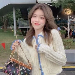 French Short Cardigan Sweaters