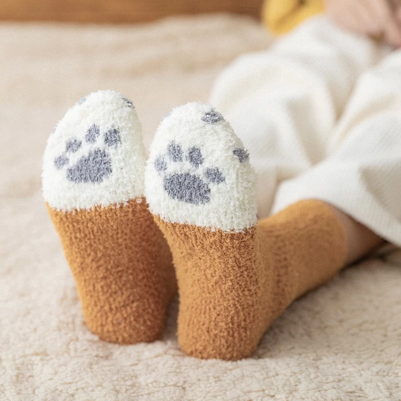 Cute Cat Paw Socks 5 Cute Cat Paw Socks - Image 3