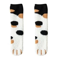Cute Cat Paw Socks 13 Cute Cat Paw Socks -Kawaii Fashion Shop Funny Cute Style Cat Paw Cartoon Pattern Women Cotton Socks Super Soft Gift For Female Stay 5