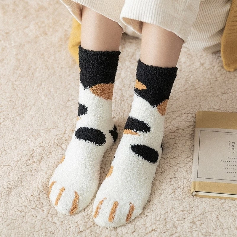 Cute Cat Paw Socks 3 Cute Cat Paw Socks