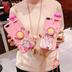 Pink Usagi Samsung Phone Case 10 Pink Usagi Samsung Phone Case -Kawaii Fashion Shop Funny Pink For Samsung S7 S8 S9 S10 S20 Plus Note 9 10 Plus A20 30 2