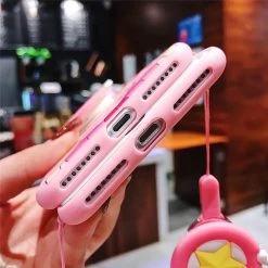 Pink Usagi Samsung Phone Case 11 Pink Usagi Samsung Phone Case -Kawaii Fashion Shop Funny Pink For Samsung S7 S8 S9 S10 S20 Plus Note 9 10 Plus A20 30 3
