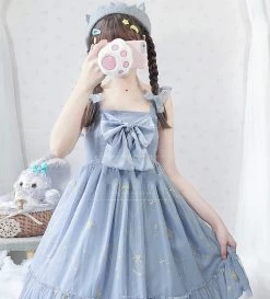 Sweet Blue Polyester Sleeveless Lolita Dress -Kawaii Fashion Shop H2230958d86094eeb901a1fab84b7f6787