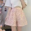 Kawaii Floral Shorts -Kawaii Fashion Shop H525bcaab871a4035aee53c25d529ce64L
