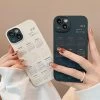 2022 Calendar IPhone Case -Kawaii Fashion Shop INS Fashion 2022 Calendar Liquid Silicon Phone Case For iPhone 13 Pro Max 12 11 XR
