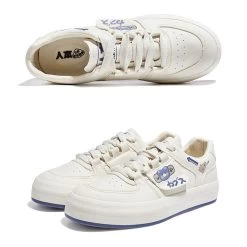 Japanese All-match Cute Bear White Sneakers 14 Japanese All-match Cute Bear White Sneakers -Kawaii Fashion Shop Japanese All match Cute Bear White Sneakers 5