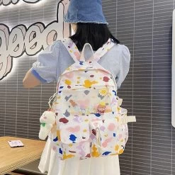 Kawaii Cartoon Colorful Backpack