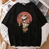 Kawaii Ninja Cat Printing T-Shirt