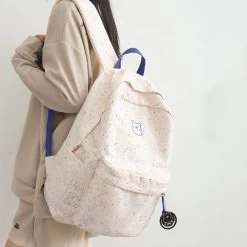 Japanese Simple Style Cartoon Bear Backpack -Kawaii Fashion Shop Japanese Simple Style Cartoon Bear Backpack Bag 3