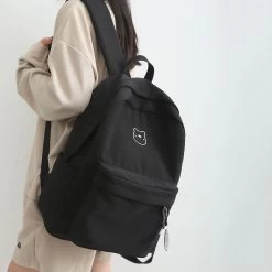 Japanese Simple Style Cartoon Bear Backpack -Kawaii Fashion Shop Japanese Simple Style Cartoon Bear Backpack Bag 4