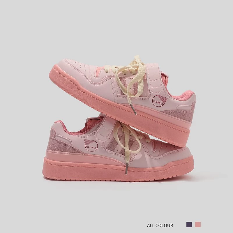 Japanese Soft Girl All-match Pink Shoes 4 Japanese Soft Girl All-match Pink Shoes - Image 2