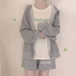 Japanese Sweet 3D Letter Printing T-shirt 14 Japanese Sweet 3D Letter Printing T-shirt -Kawaii Fashion Shop Japanese Sweet 3D Letter Printing T shirt 2