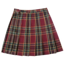 Kawaii Harajuku Embroidered Pleated Skirt -Kawaii Fashion Shop Japanese Women JK School Uniform Sets Embroidered Shirt High Waist Pleated Skirt A line Mini Harajuku 5