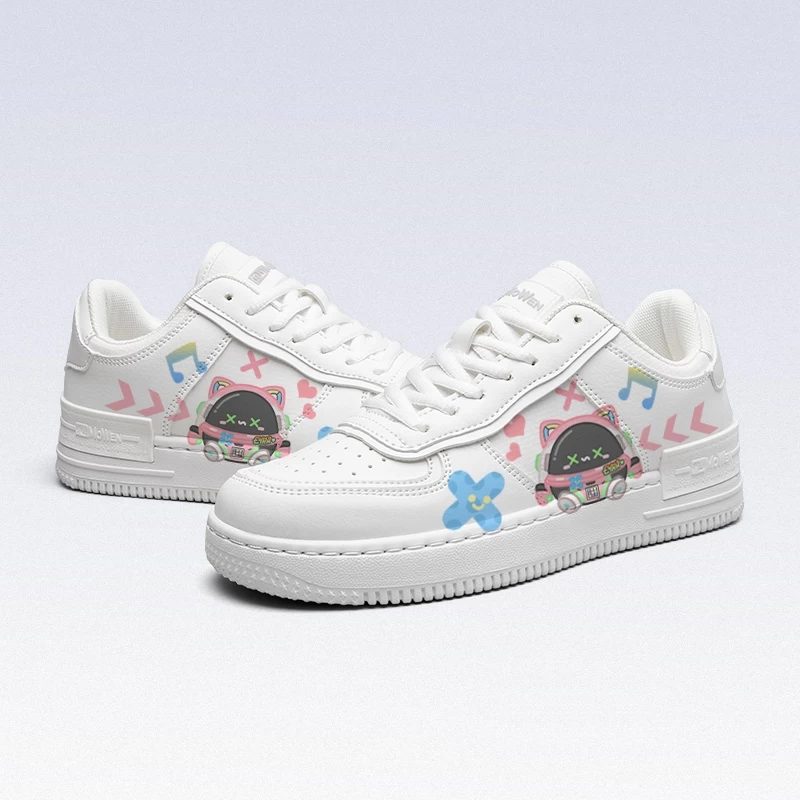 Kawaii All-Match Pink Cartoon Sneakers 4 Kawaii All-Match Pink Cartoon Sneakers - Image 2