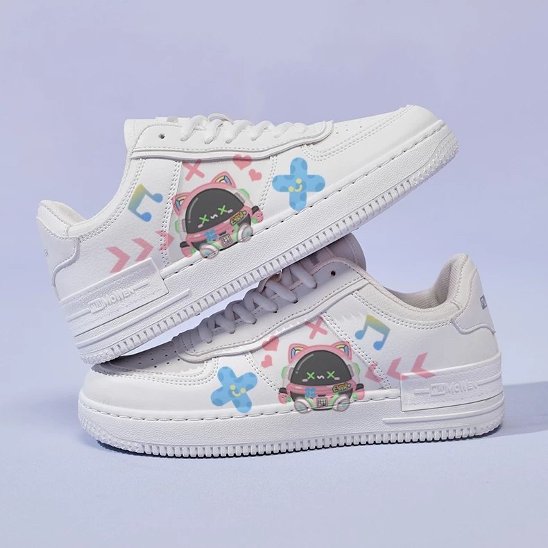 Kawaii All-Match Pink Cartoon Sneakers 7 Kawaii All-Match Pink Cartoon Sneakers - Image 5