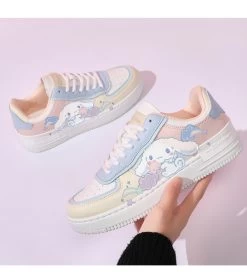 Kawaii All-match Sanrio Character Low Top Sneaker 16 Kawaii All-match Sanrio Character Low Top Sneaker -Kawaii Fashion Shop Kawaii All match Sanrio Character Low Top Sneaker 10
