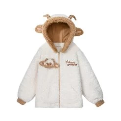 Kawaii Antelope Princess Doll Hooded Sweatshirt -Kawaii Fashion Shop Kawaii Antelope Princess Doll Hooded Sweatshirt 2