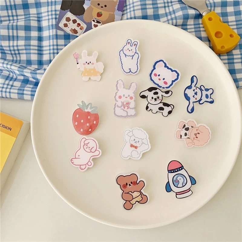 Kawaii Cartoons Animal Brooches 3 Kawaii Cartoons Animal Brooches