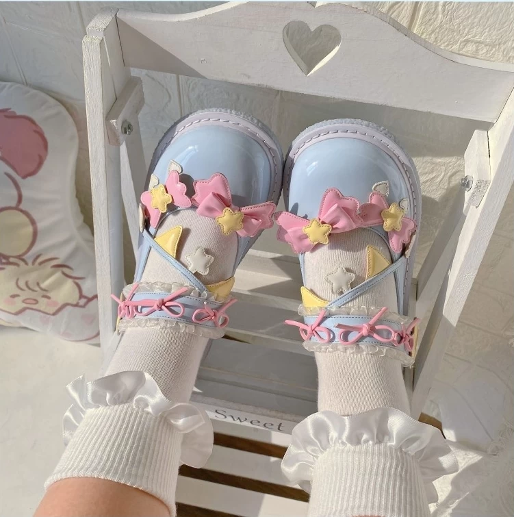 Kawaii Candy Color Lolita Shoes 6 Kawaii Candy Color Lolita Shoes - Image 4