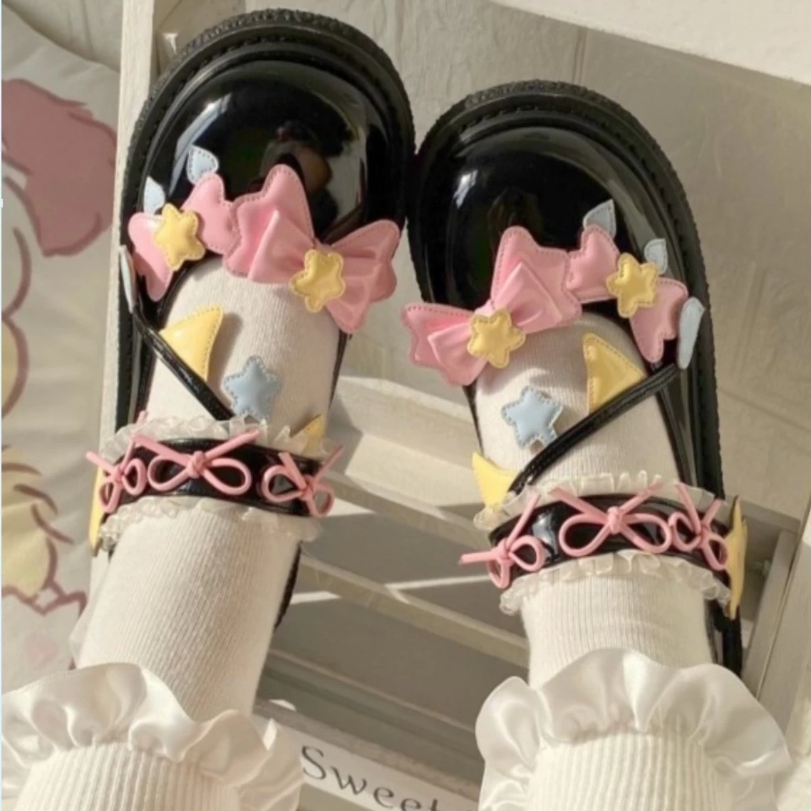 Kawaii Candy Color Lolita Shoes 7 Kawaii Candy Color Lolita Shoes - Image 5